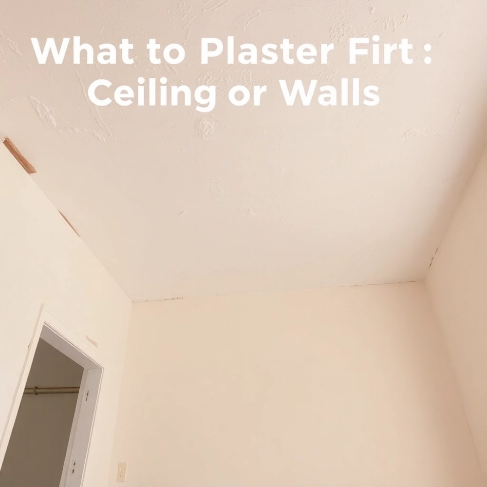 Co Najpierw Tynkować Sufit Czy Ściany